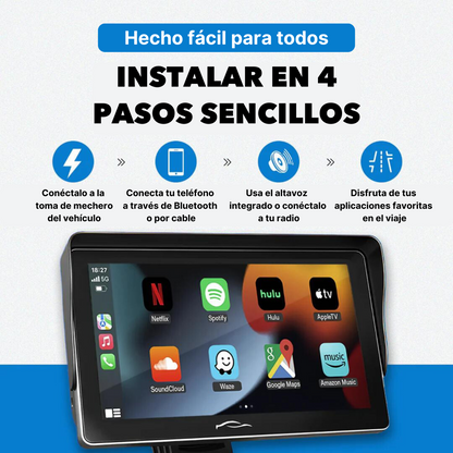 Pantalla Carplay Universal