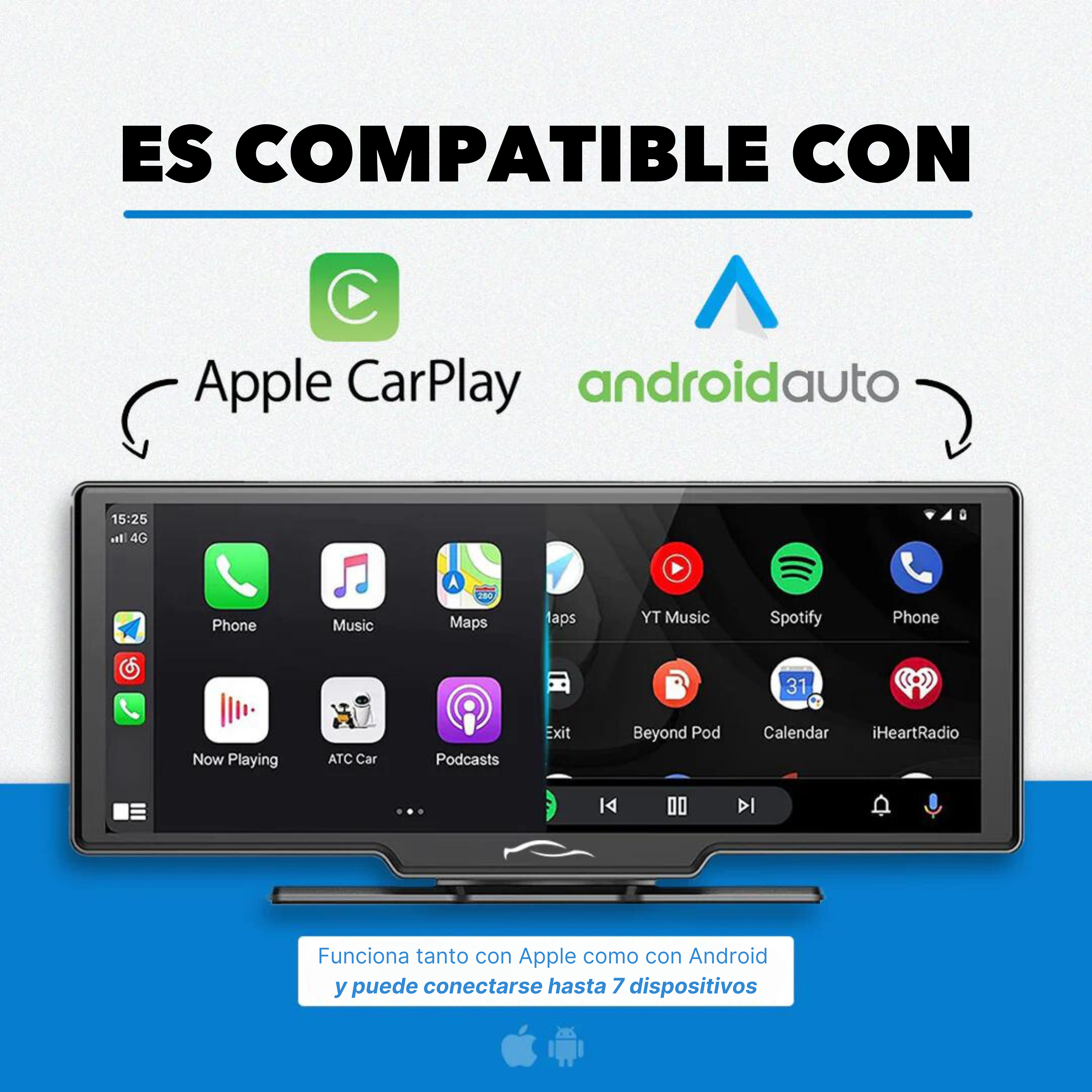 Pantalla Carplay Universal Pro™