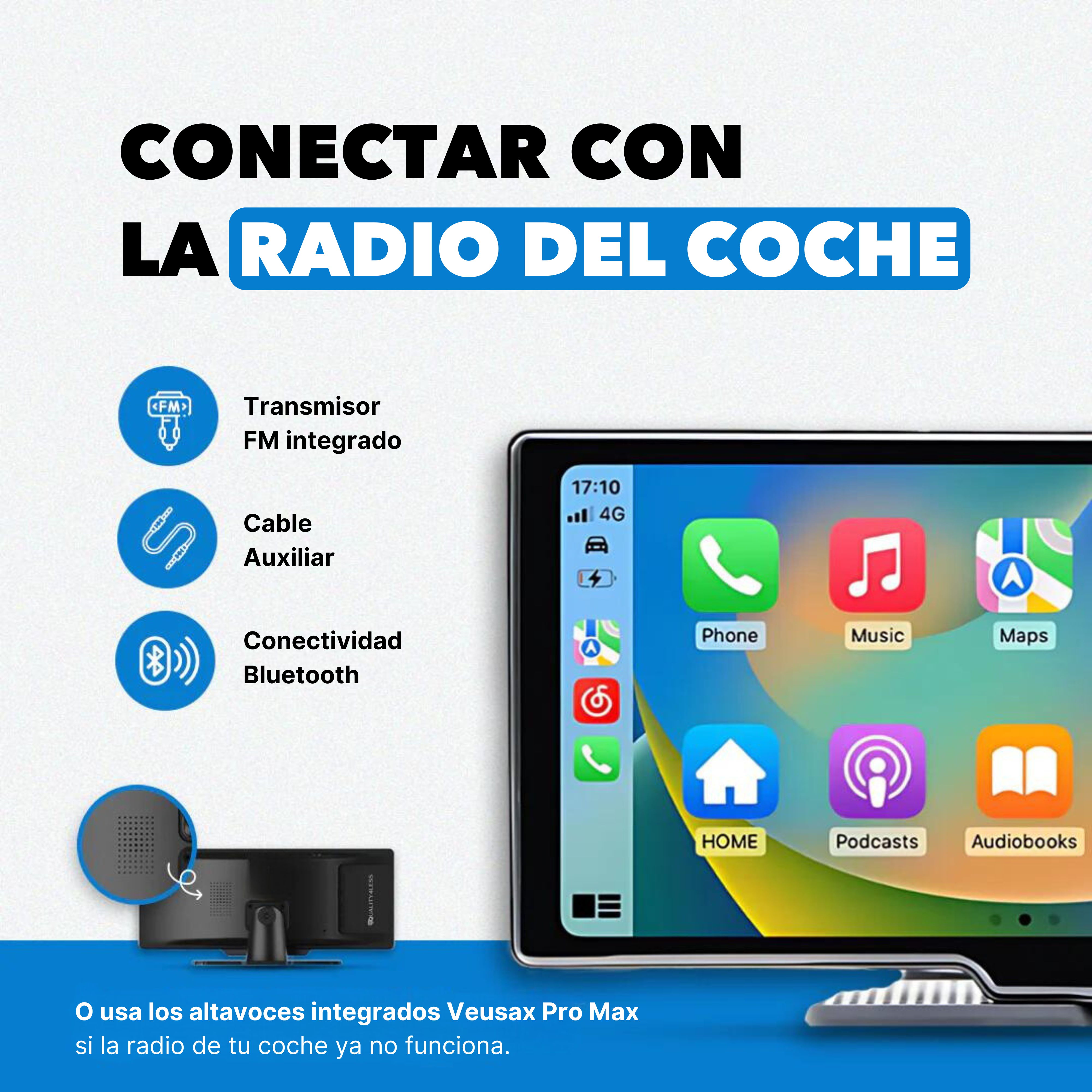 Pantalla Carplay Universal Pro™